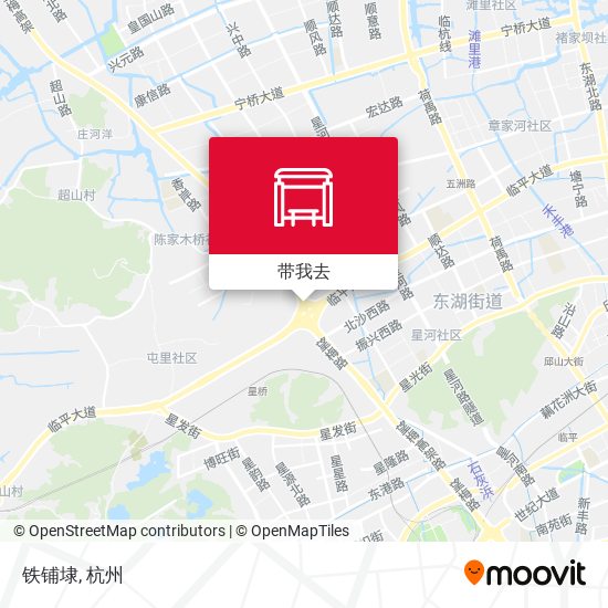 铁铺埭地图