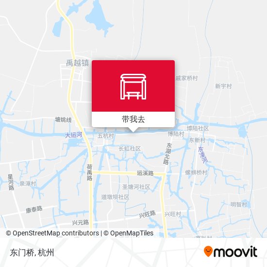 东门桥地图