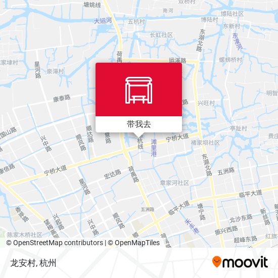 龙安村地图