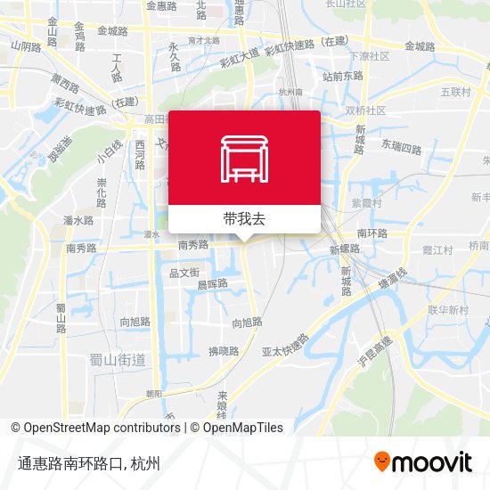 通惠路南环路口地图
