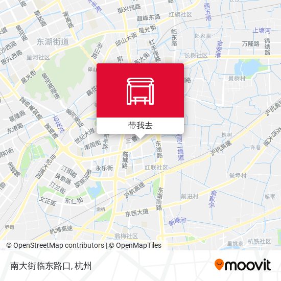 南大街临东路口地图