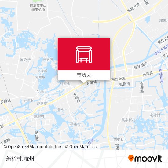 新桥村地图