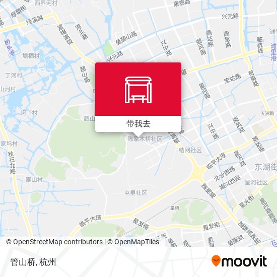 管山桥地图