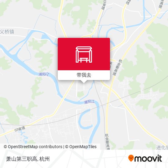 萧山第三职高地图