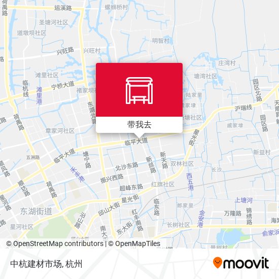 中杭建材市场地图