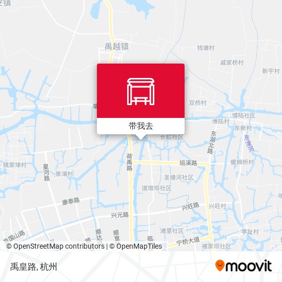 禹皇路地图