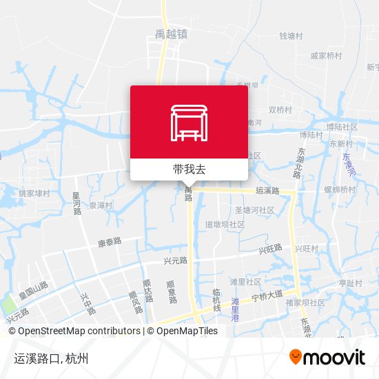 运溪路口地图