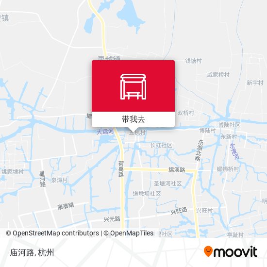 庙河路地图