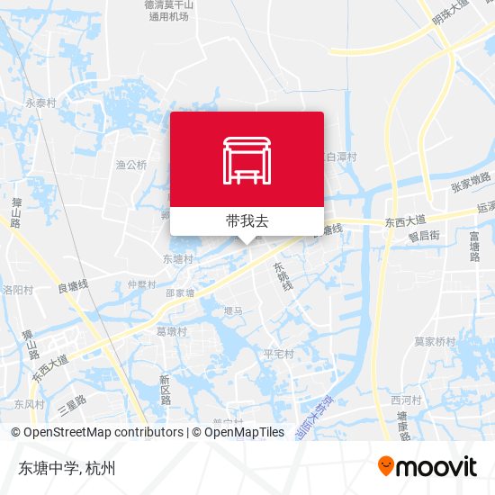 东塘中学地图
