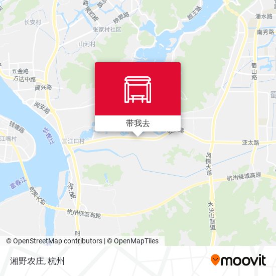 湘野农庄地图
