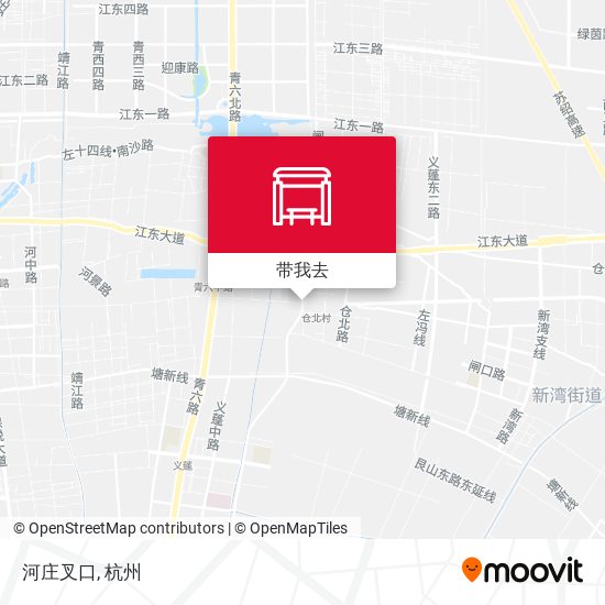河庄叉口地图