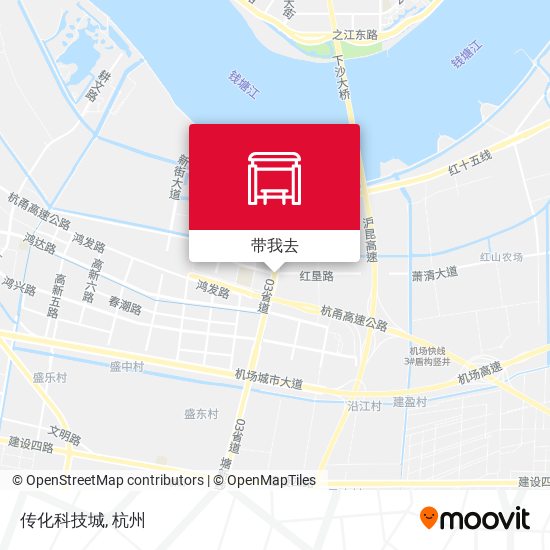 传化科技城地图