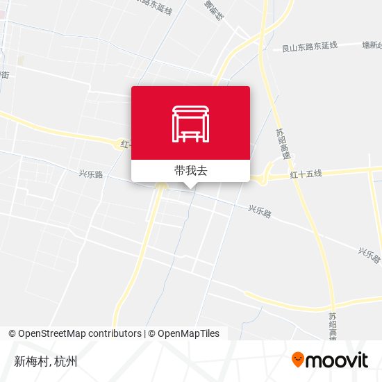 新梅村地图