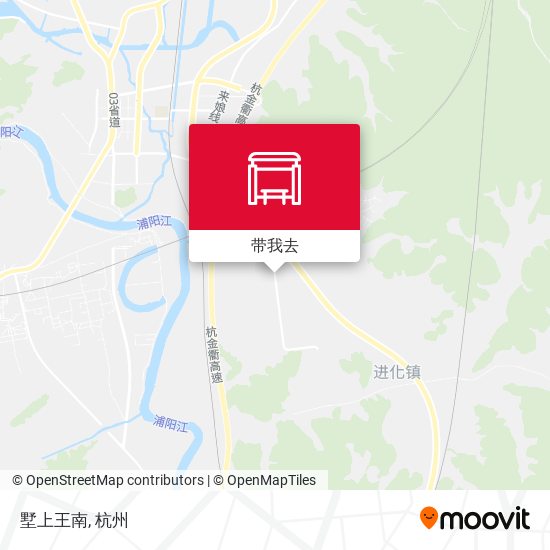 墅上王南地图