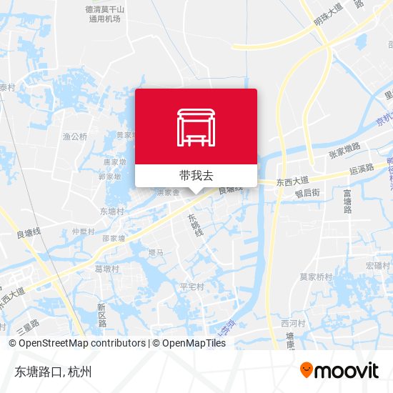 东塘路口地图