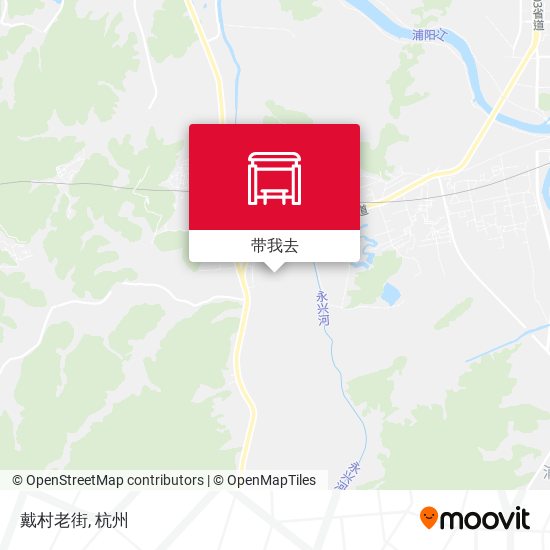 戴村老街地图