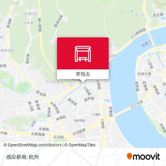 感应桥南地图