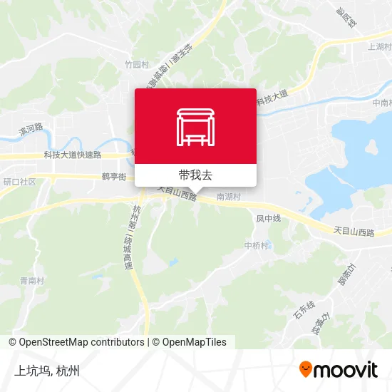 上坑坞地图