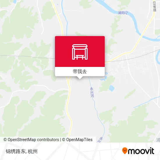 锦绣路东地图