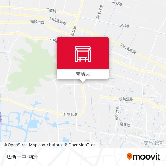 瓜沥一中地图