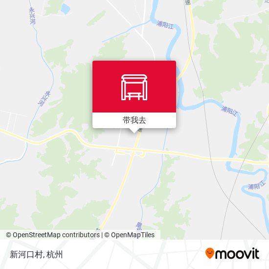 新河口村地图