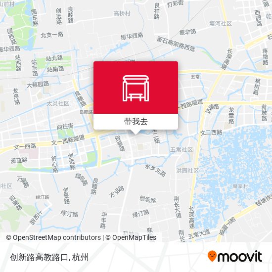 创新路高教路口地图