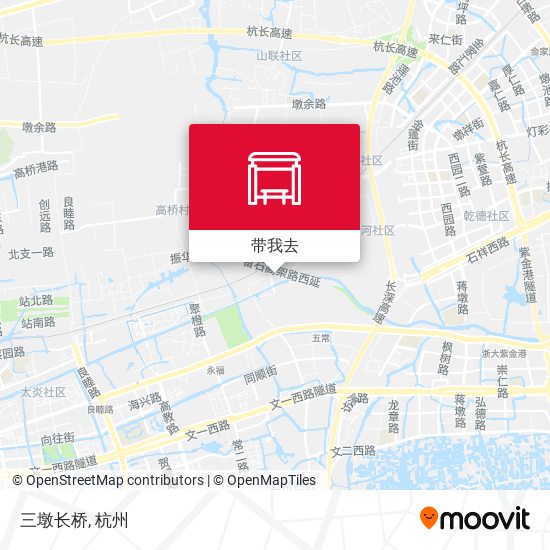 三墩长桥地图