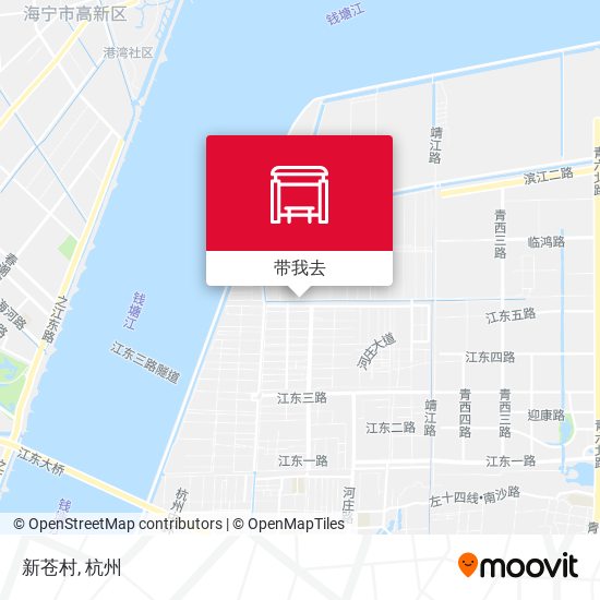 新苍村地图