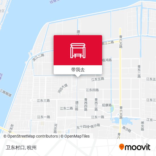 卫东村口地图