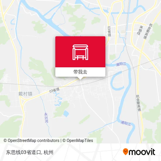 东思线03省道口地图