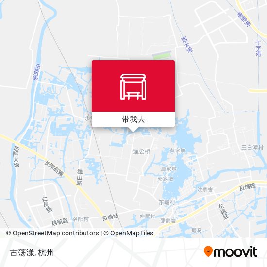 古荡漾地图