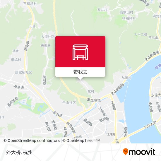 外大桥地图
