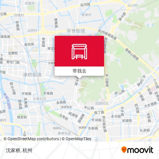 沈家桥地图