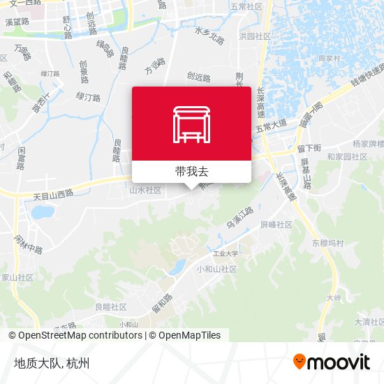 地质大队地图