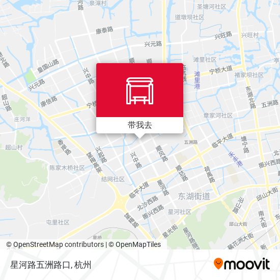 星河路五洲路口地图
