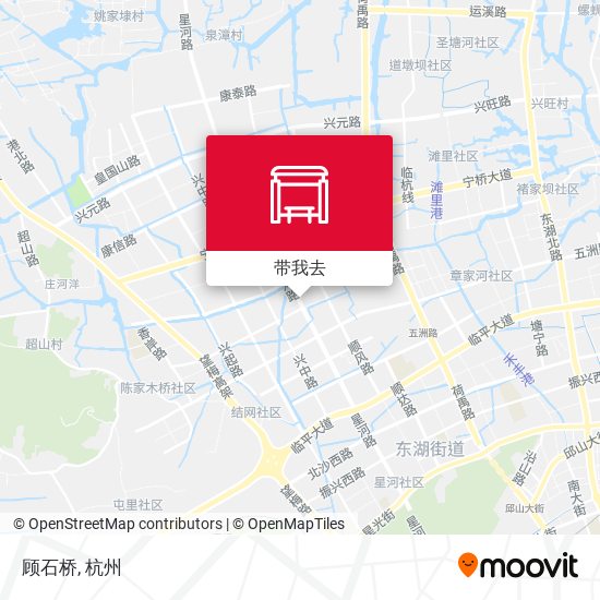 顾石桥地图