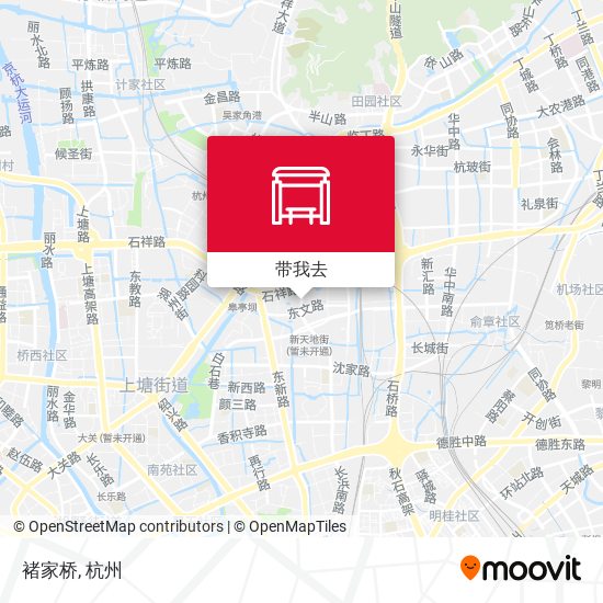 褚家桥地图