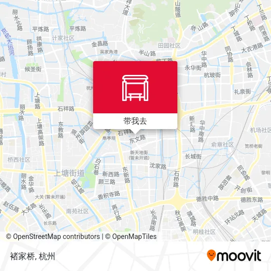 褚家桥地图