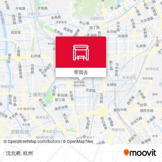 沈北桥地图