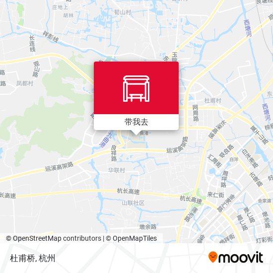 杜甫桥地图