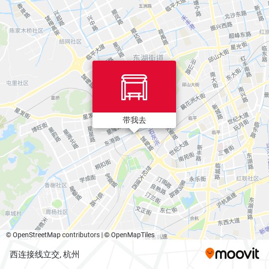 西连接线立交地图