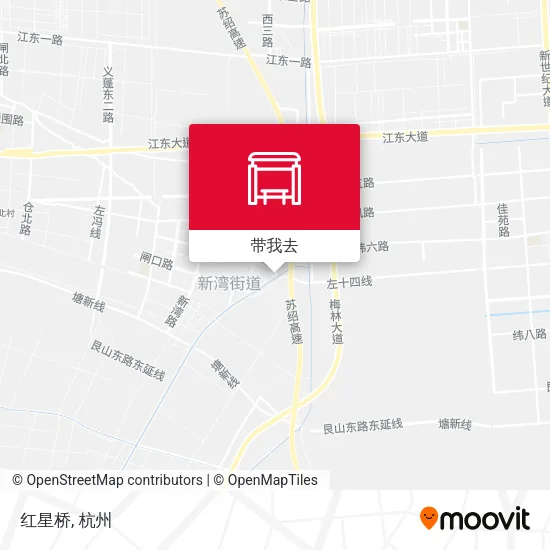 红星桥地图