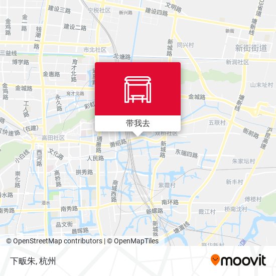 下畈朱地图