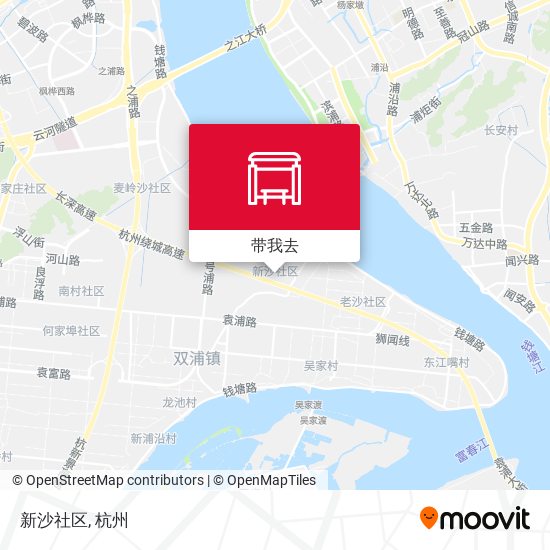 新沙社区地图