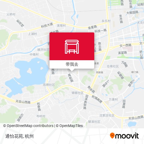 通怡花苑地图