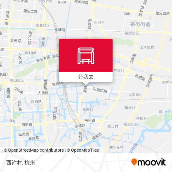 西许村地图