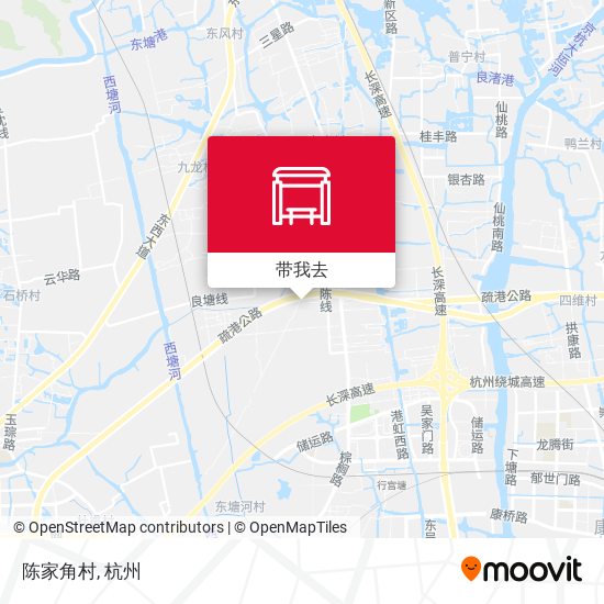 陈家角村地图