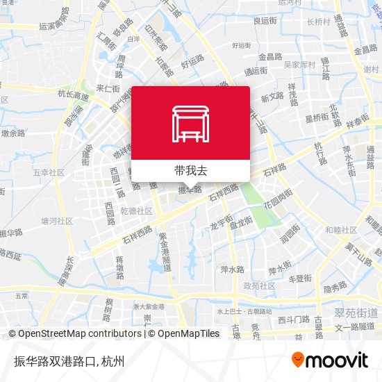振华路双港路口地图