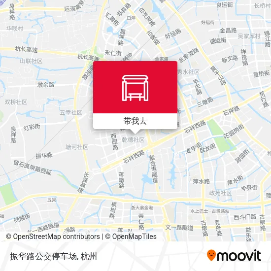 振华路公交停车场地图