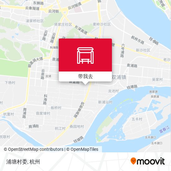 浦塘村委地图